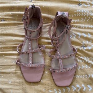 Vince Camuto Blush Studded Sandals